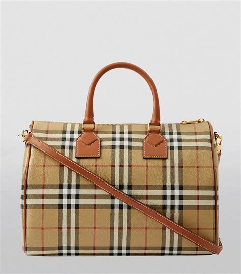 burberry bowling tasche|Burberry Medium Check Bowling Bag .